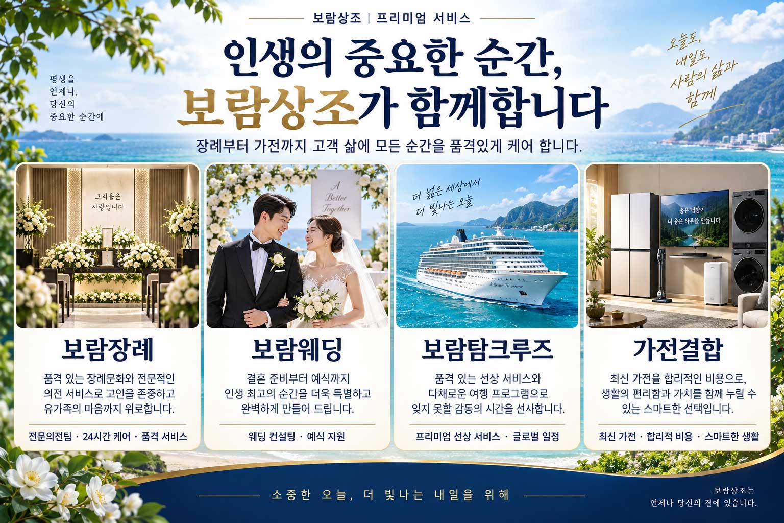 인생의 중요한 순간, 보람상조가 함께합니다